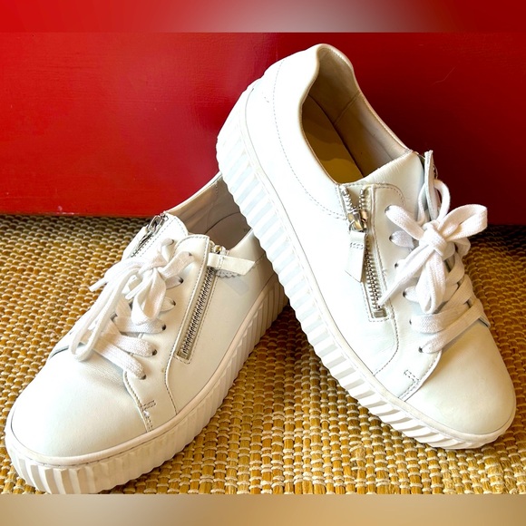 GABOR s6 leather platform sneakers-look new-super comfy